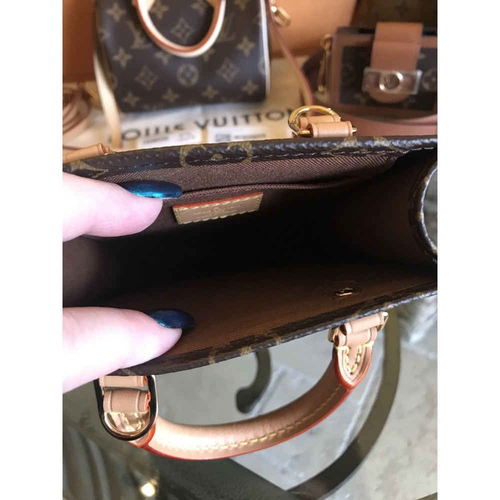 AUTHENTIC Louis Vuitton Petit Sac Plat - Picture 6 of 7
